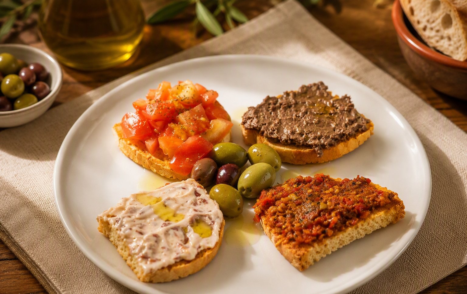 Crostini misti toscani